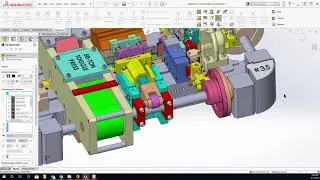 Four Slide Motion Simulation