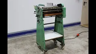 Anleimmaschine - Gluing machine Prakma AM400 (XX181)