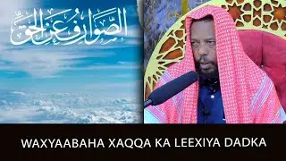 Waxyaabaha Xaqqa kaa Leexin Kara ᴴᴰ || Sheekh Xaashi C.laahi {حفظه الله}