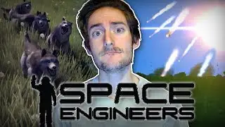 Meteor Storm And Dog Attack | Space Engineers | Part 3
