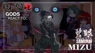 Gods react to Mizu || Record of Ragnarok &  Blue Eye Samurai || Made by Yuk!ra