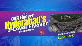 Kondapur ORR Flyover Open Now | Hyderabad&rsquo;s New 3 Level Traffic Solution |Gachibowli New Flyover 🚧🛣️