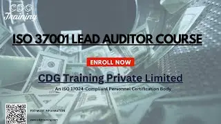 Master ISO 37001 Lead Auditor Course | CDG Training Private limited  | Get Course Link Below |