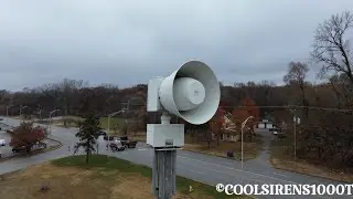 (4th Gen) Federal Signal 2001-SRN, Calumet City, Illinois, Siren Test, Full Alert, 11/25/25