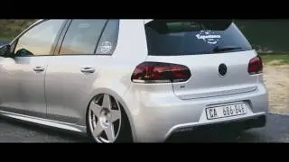 Zeeno&rsquo;s Bagged VW MK6 R Golf | Capestance Air X Skollie