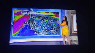 Robmariel Olea Sexy Legs Yellow OutFit El Tiempo