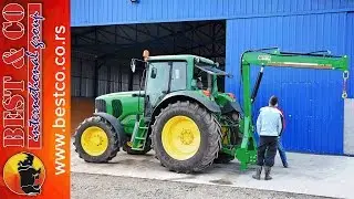Hidraulicni kran za dzambo vrece (isporuka, kacenje, proba) - Big Bag lifter