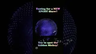 NEW LIGHT SHOW on Spaceship Earth? | Mysterious Testing at EPCOT! | Walt Disney World | October 2022