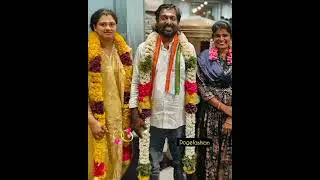 Actor vijay vasanth & his wife wedding anniversary look #vijay vasanth #vasanth & co #shortsviral