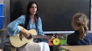 Students Learn Songwriting from a Local Musician 🎶