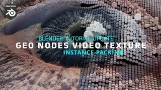 UPDATE | Geometry Nodes Tutorial - Video Texture Animation: Instance Packing