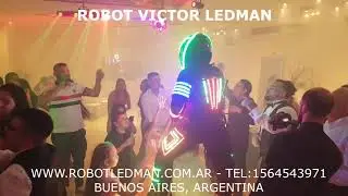 FIESTA DE 15 ROBOT VICTOR LEDMAN 2021