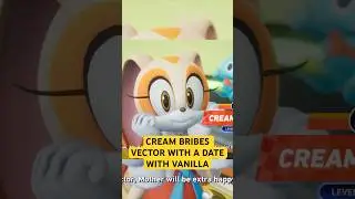 CREAM OFFERS VANILLA TO VECTOR #VanillatheRabbit #Sonic #Games