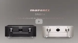 Marantz SR6014 9.2CH 4K Ultra HD AV Receiver with HEOS Built-in (PL)