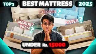 Top 3 Best Mattress Under 15000 in India | Best Mattress 2025 | Best Mattress for back pain