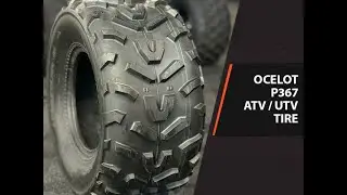 Ocelot P367 ATV/UTV Tire &ndash; OEM Styling, Exceptional Traction, and Durability for All Terrains