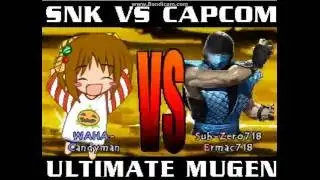 Mugen: Waha and Candyman VS Ermac and Sub Zero