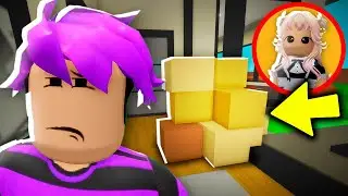 A VIZINHA ESQUISITA tá VIVENDO NA MINHA CASA DO BROOKHAVEN RP..
