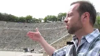 Sanctuaire d'Ascl&eacute;pios : th&eacute;&acirc;tre d'Epidaure