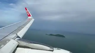 [2/7/2022] AirAsia - Airbus A320-216 (WL) Landing At Penang International Airport