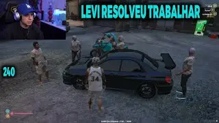 LEVI CHEGOU NA CIDADE AJUDANDO NOS TRABALHOS EM SUA FACÇÃO, GTA RP