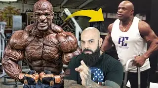 REAGINDO AO TREINO E A TRANSFORMAÇÃO DE RONNIE COLEMAN