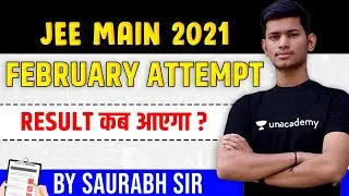 JEE Main 2021 Feb Result Date ? March Registration- #shorts