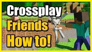 How to Play Cross Play in Minecraft Bedrock on PS4 & PS5 (Easy Tutorial)