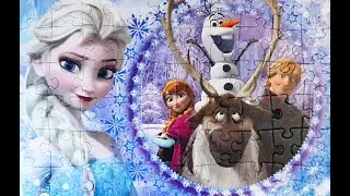 FROZEN PUZZLE - ELSA - Let's collect puzzles together! Крижане серце