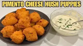 How to Make Pimento Cheese Hush Puppies with Dill Tartar Sauce