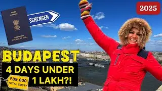 4 Days in Budapest - Itinerary With Cost | India to Hungary Travel Guide 2025 | VISA, SIM, FOREX