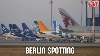 LIVE Berlin Airport Plane Spotting BER, 10.02.2026