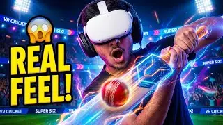 😱 Ye VR Cricket REAL se bhi zyada REAL hai!🏏