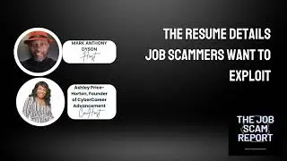 The Resume Details Job Scammers Want to Exploit