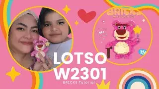 HOW TO BUILD LOTSO W2301 BRICKS MAKE A WISE LIFE TUTORIAL