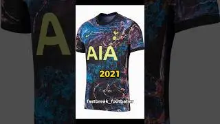 Evolution of Tottenham Hotspur Jersey (2000-2023) #shorts