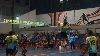 TOP 7 SPIKE TERBAIK RIO ASRIKIN PEMAIN MUDA ASAL BREBES