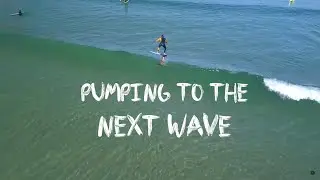 SURF FOIL PUMPING ON THE WAVE by Martin Letourneur - Sroka