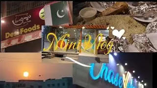 Mini Vlog✨#Tariq road Golapy#Glossary#Desi Dinner