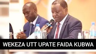 UKIWEKEZA KATIKA MIFUKO YA UTT AMIS UTAKUA NA HUWAKIKA WA FAIDA KUBWA / PROF: FAUSITIN 