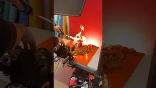 How to use fire spice up your photos 🔥📸 #productphoto#bts #productphotography #shorts #photography
