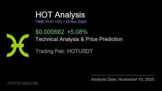 HOT (HOTUSDT) Technical Analysis - Price Prediction & Buy or Sell November 10, 2025