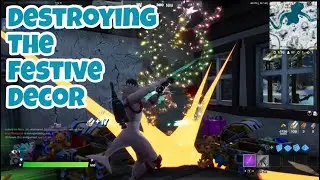 Destroy Holiday Decorations (Fortnite Winterfest Quest Guide?