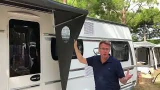 T&uuml;rmarkise f&uuml;r caravan Schwarz (Deutsch)