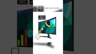 Immersive Curved Gaming Monitor ⚡ 100Hz Smooth Experience #Samsung #GamingSetup #TechUSA