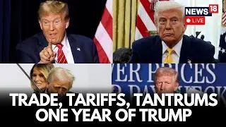 Donald Trumps Completes 1 Year | Trump's Report Card For The Term | Explosive Speeches LIVE | N18L
