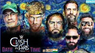 WWE Clash in Paris 2025 date and time in India🇮🇳|WWE Clash in Paris 2025 date and time|Full Details🔥