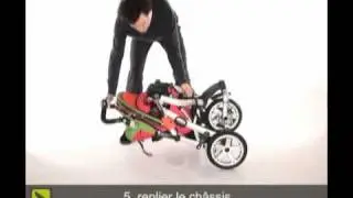 Poussette-Magazine : pliage de la poussette Jan&eacute; Slalom Pro