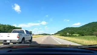 Driving From Rogersville, TN to Church Hill, TN