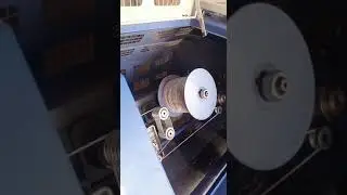Panni Rope Making Machine |  Silver Chamki  Ban Rope making machine | #export #ropemachine #plastic